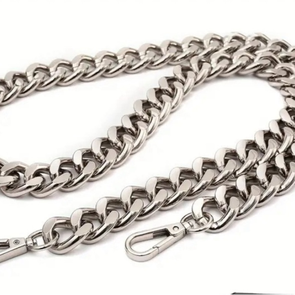 Last One!! Long Chunky Chain Strap DIY
Color: Gold - Picture 2 of 4